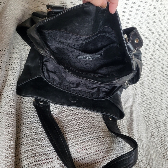 Leather fossil purse - Picture 3 of 5